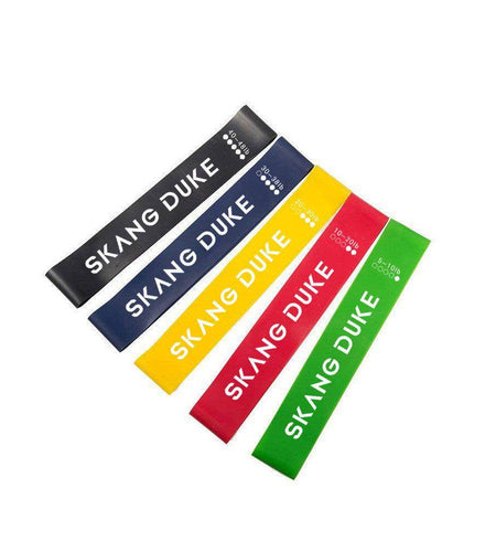 5 Level Resistance Rubber Bands Yoga Training Elastic Bands - Anam Online