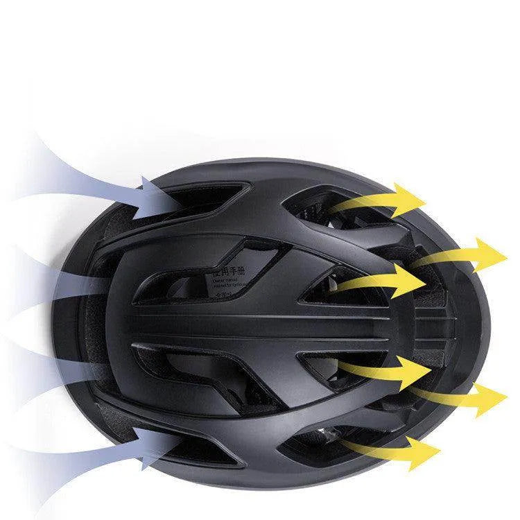 Bicycle Helmet LED Light Rechargeable Integrally-Moulded Cycling Helmet Mountain Road Bike Helmet Sport Safe Hat - Anam Online