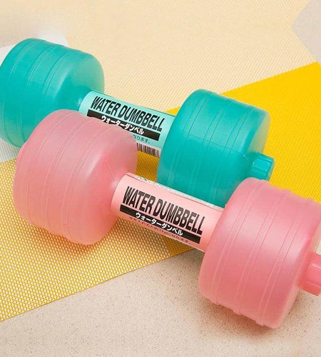 Body Building Water Dumbbell Weight Dumbbells Slimming Fitness Gym Equipment Yoga for Training Sport Plastic Bottle Exercise - Anam Online