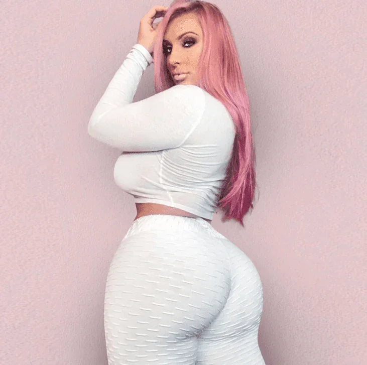 Booty Lifting Anti Cellulite Scrunch Leggings Without Pocket - Anam Online