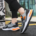 Fashion Breathable Lace Up Mesh Sports Shoes For Men Casual Outdoor Running Walking Shoes - Anam Online