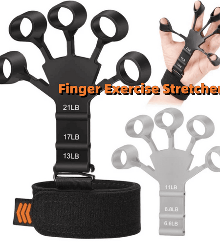 Silicone Grip Device Stretcher Finger Gripper Strength Trainer Strengthen Rehabilitation Training - Anam Online