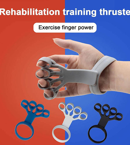Silicone Grip Device Finger Exercise Stretcher Arthritis Hand Grip Trainer Strengthen Rehabilitation Training To Relieve Pain - Anam Online