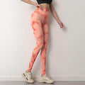Tie Dye Leggings Women Fitness Yoga Pants Seamless Push Up Workout Tights Gym Sports Legging - Anam Online