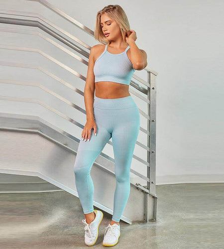 New Solid Color Sleeveless Sports Suit Women - Anam Online