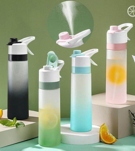 Sport Fitness Water Cup Large Capacity Spray Bottle Drink Travel Bottles - Anam Online