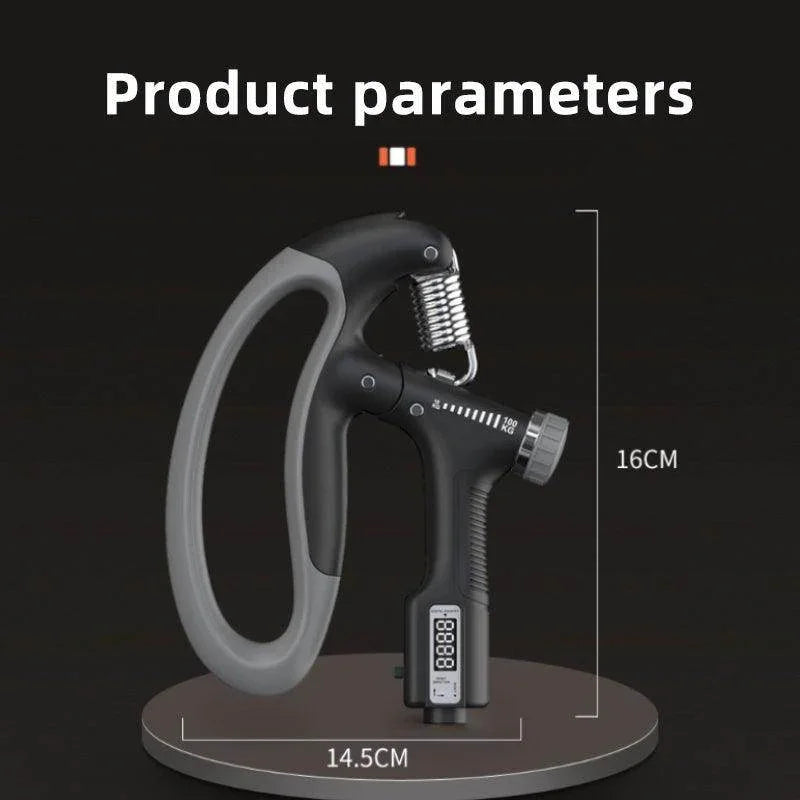 Smart Counting Grip 10-100KG Grip Free Adjustment Professional Hand Training Arm Muscle Training Fitness Equipment Fitness Tools Gym - Anam Online