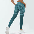 Leopard Print Fitness Pants For Women High Waist Butt Lifting Seamless Leggings Elastic Running Sport Training Yoga Pants Gym Outfits Clothing - Anam Online