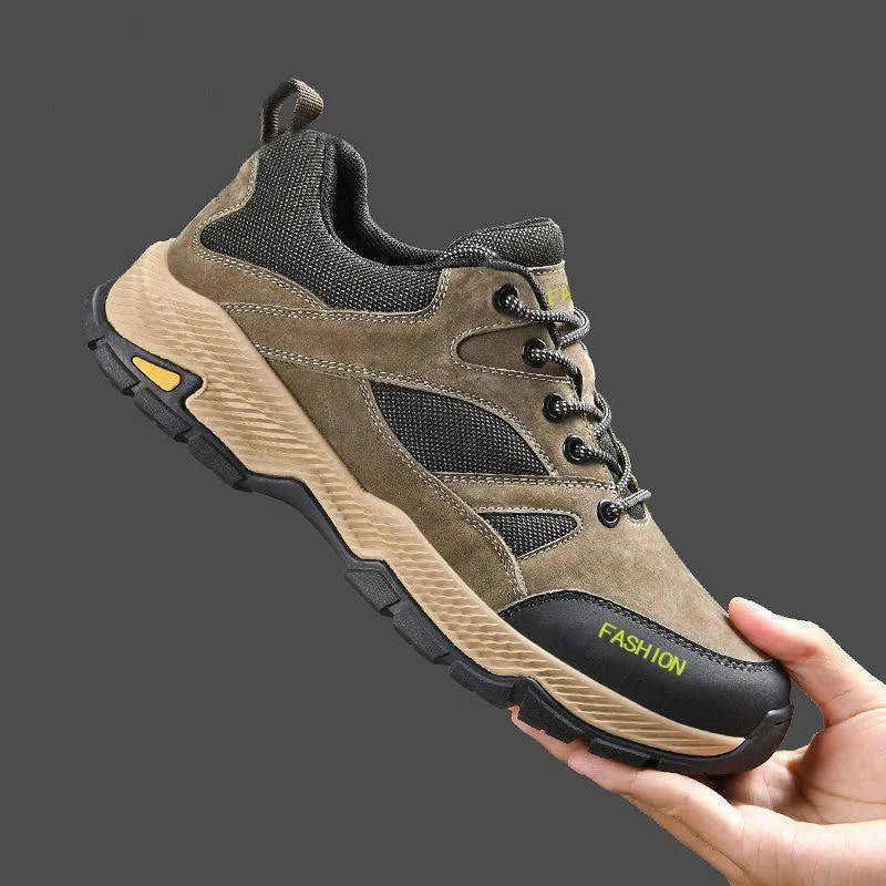 Lace-up Sneakers For Men Casual Breathable Outdoor Hiking Running Sports Shoes - Anam Online