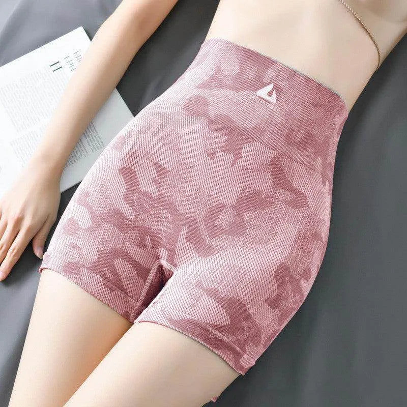 Print Gym Yoga Shorts Soft Workout Yoga Running Shorts Summer - Anam Online