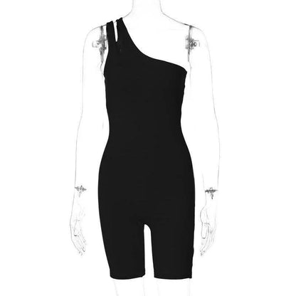 Shoulder Slim Fit Hip Raise Sports Yoga Jumpsuit - Anam Online