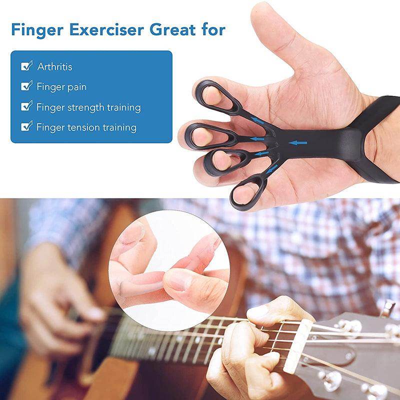 Silicone Grip Device Finger Exercise Stretcher Arthritis Hand Grip Trainer Strengthen Rehabilitation Training To Relieve Pain - Anam Online