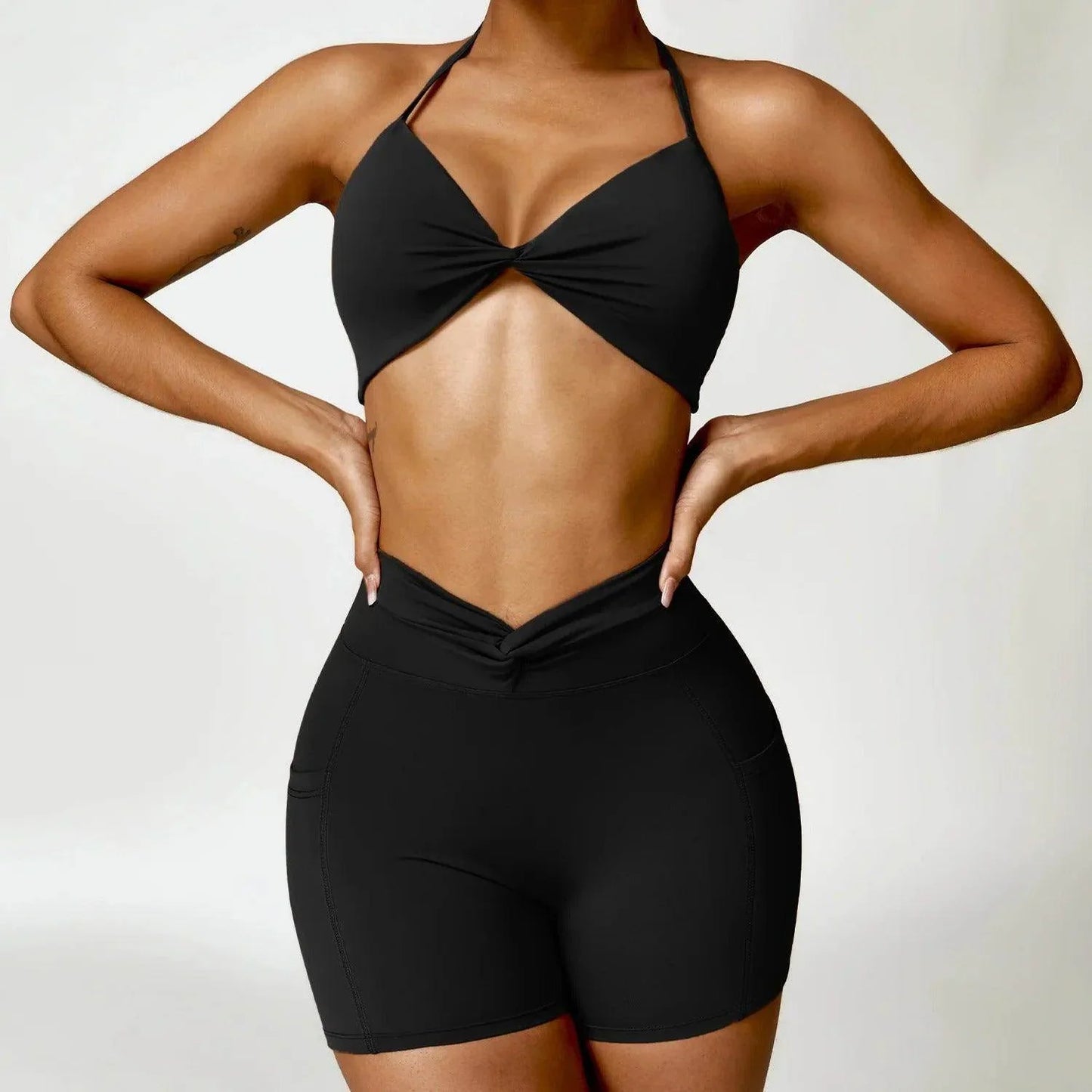Fashion Camisole Yoga Suit Women Quick-drying Beauty Back Fitness Sports Clothes - Anam Online