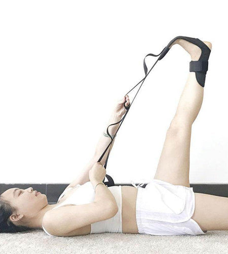 Yoga Ligament Stretching Belt Foot Drop Stroke Hemiplegia Rehabilitation Strap Leg Training Foot Ankle Joint Correction Braces - Anam Online