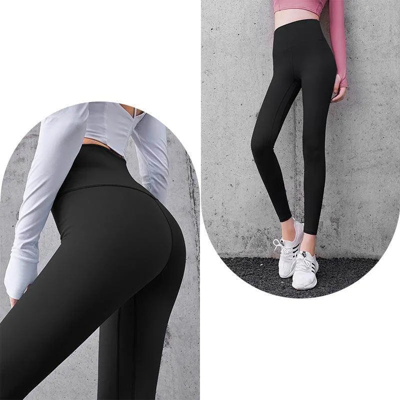 Fitness Yoga Pants High Waist Leggings Running Sports - Anam Online