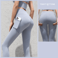 Gym Sport Seamless Leggings With Pockets Push Up High Waist Pants Women Fitness Running Yoga Pants Gym Sport Seamless Leggings - Anam Online