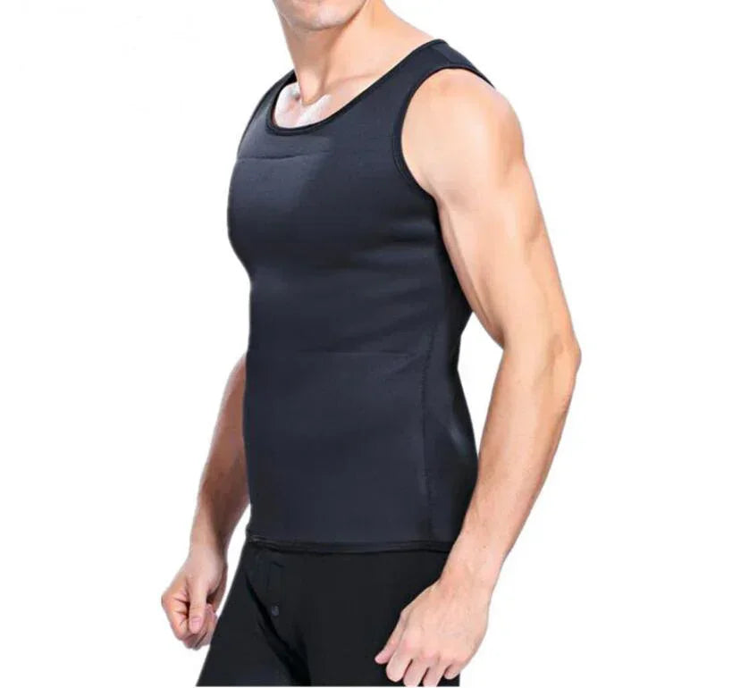 Man Sport Body Shaper Vest | Compression Training Top