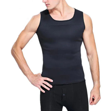 Man Sport Body Shaper Vest | Compression Training Top
