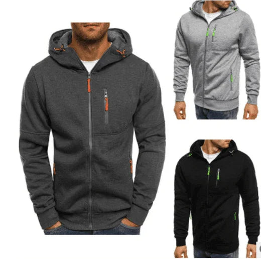 Men Hoodie Cotton Jacket - Anam Online