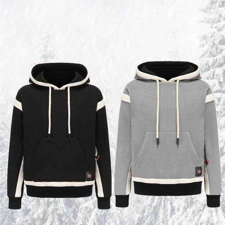Outdoor New Technology Heating Brushed Hoody Outerwear - Anam Online