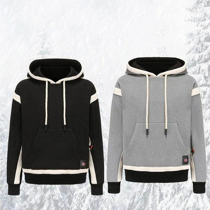 Outdoor New Technology Heating Brushed Hoody Outerwear - Anam Online