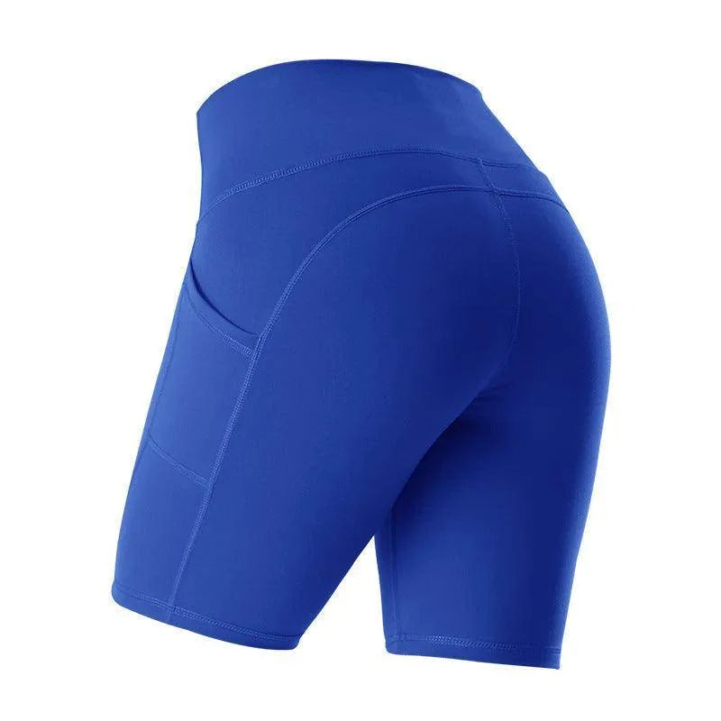 High Waist Fitness Gym Workout Leggings With Pockets Athletic Yoga Pants Slim Hips Lifting Pants - Anam Online