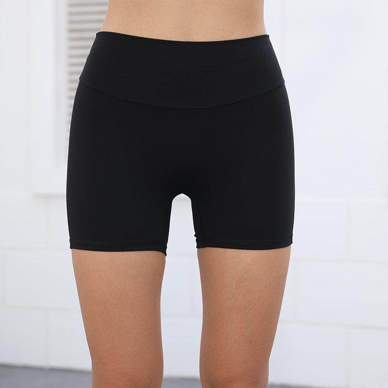 High Waist Hip Lifting Shorts With Pockets Quick Dry Yoga Fitness Sports Pants Summer Women Clothes - Anam Online