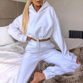 Stylish Jogging Suits for Women - 2 Piece Sweatsuits, Tracksuits, Sexy Long Sleeve Hoodie & Casual Fitness Sportswear - Anam Online