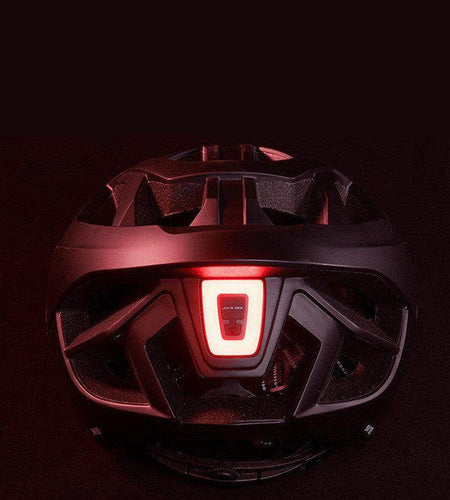 Bicycle Helmet LED Light Rechargeable Integrally-Moulded Cycling Helmet Mountain Road Bike Helmet Sport Safe Hat - Anam Online
