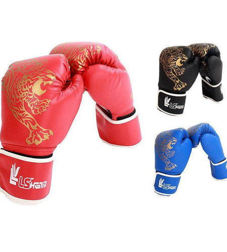 Flame Tiger Boxing Gloves Boxing Training Gloves - Anam Online