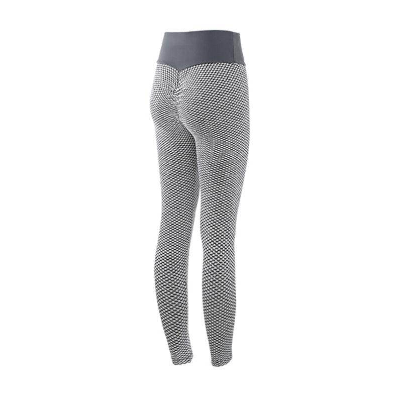 Plaid Leggings - Women's Seamless High Waist Yoga Pants for Fitness & Gym - Anam Online