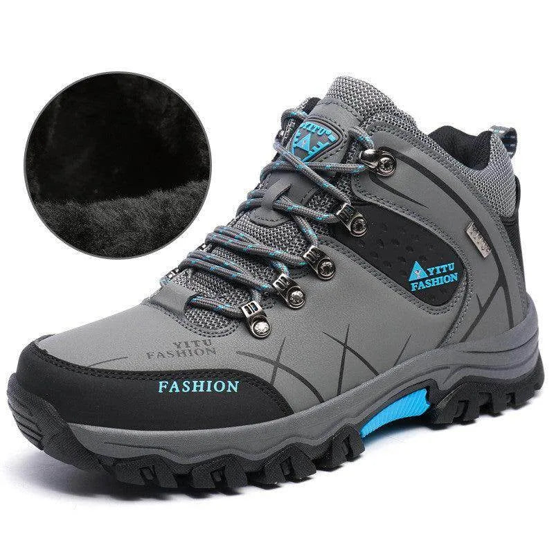 Men's High-Top Hiking Shoes, Cross-Country Running Shoes, Outdoor Extra-Large Size Hiking Shoes - Anam Online
