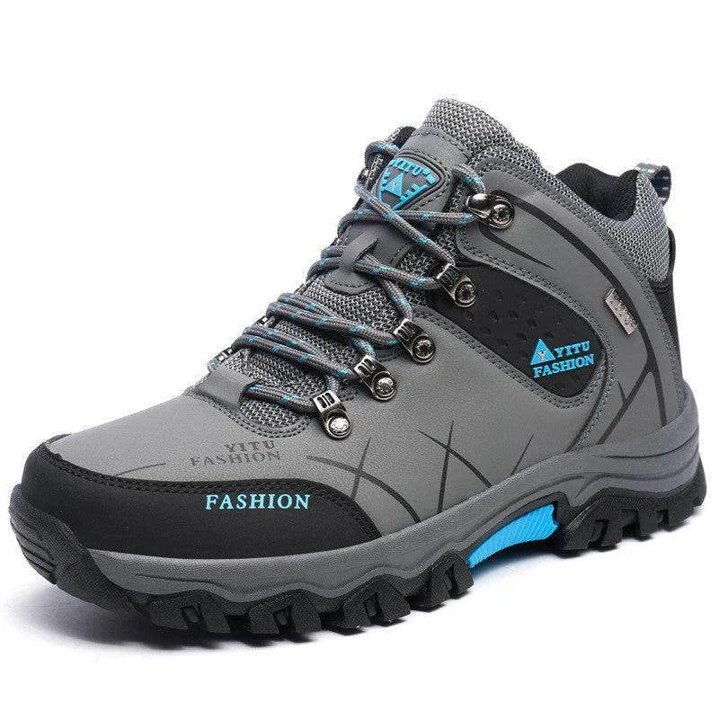 Men's High-Top Hiking Shoes, Cross-Country Running Shoes, Outdoor Extra-Large Size Hiking Shoes - Anam Online