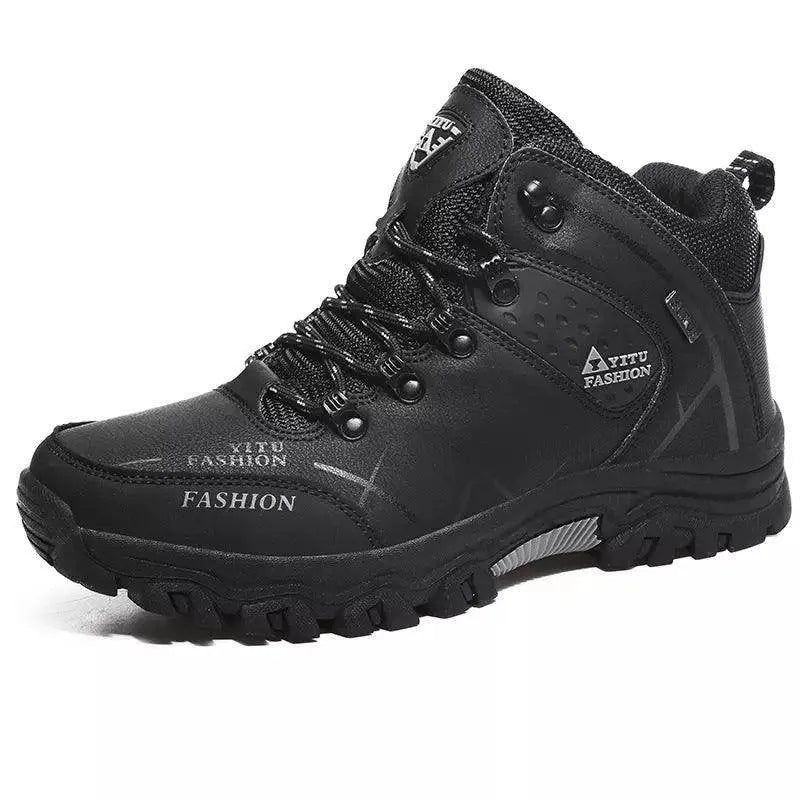 Men's High-Top Hiking Shoes, Cross-Country Running Shoes, Outdoor Extra-Large Size Hiking Shoes - Anam Online
