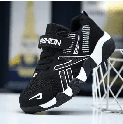Sport Kids Sneakers Boys Casual Shoes For Children Sneakers Girls Shoes Leather Anti-Slippery Fashion Tenis Infantil Menino Mesh - Anam Online