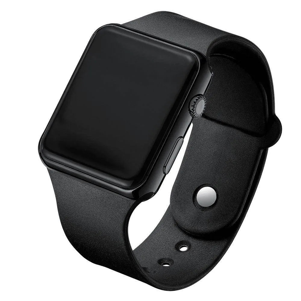 Square Electroplated LED Digital Watch - Anam Online