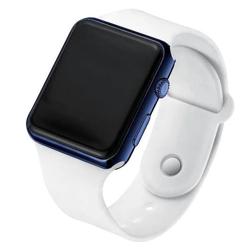 Square Electroplated LED Digital Watch - Anam Online