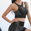 Yoga Fitness Knitted Nylon Quick-drying Breathable Exercise Running Clothes - Anam Online