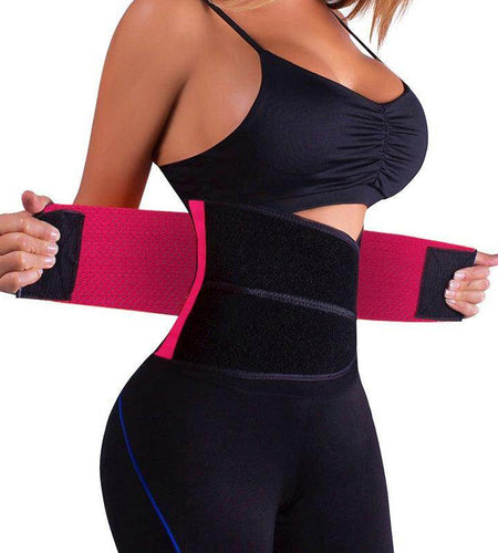 Waist Trimmer Belt Body Shaper Abdominal Trainer Weight Loss Fat Burning Straps - Anam Online