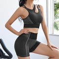 Yoga Fitness Knitted Nylon Quick-drying Breathable Exercise Running Clothes - Anam Online