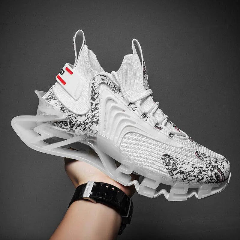 Cool Men Running Sneakers Mesh Breathable Sports Shoes - Anam Online