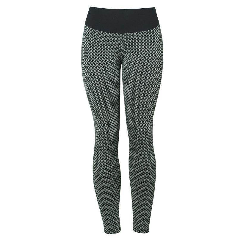 Plaid Leggings - Women's Seamless High Waist Yoga Pants for Fitness & Gym - Anam Online