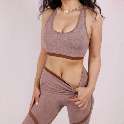 Women's Sports Bra Summer Sports Shockproof Underwear Hip Lifting Waist Girdling Shaping Pants - Anam Online