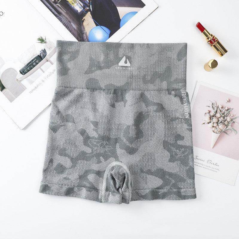 Print Gym Yoga Shorts Soft Workout Yoga Running Shorts Summer - Anam Online