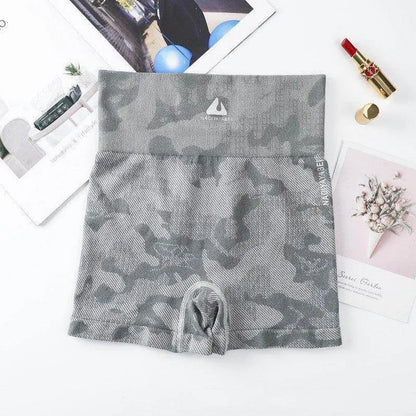 Print Gym Yoga Shorts Soft Workout Yoga Running Shorts Summer - Anam Online