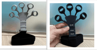 Silicone Grip Device Stretcher Finger Gripper Strength Trainer Strengthen Rehabilitation Training - Anam Online