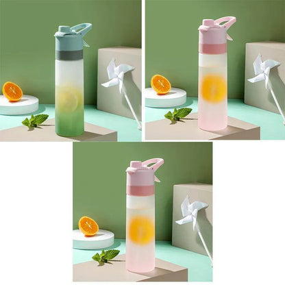 Sport Fitness Water Cup Large Capacity Spray Bottle Drink Travel Bottles - Anam Online