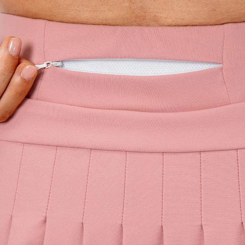 High Quality Tennis Skirt With Zipped Pocket Women Pleated Sports Skirt - Anam Online