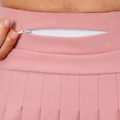 High Quality Tennis Skirt With Zipped Pocket Women Pleated Sports Skirt - Anam Online