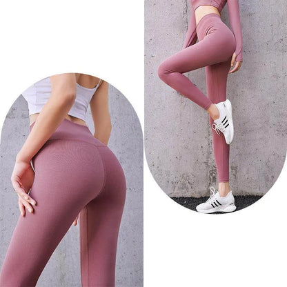 Fitness Yoga Pants High Waist Leggings Running Sports - Anam Online